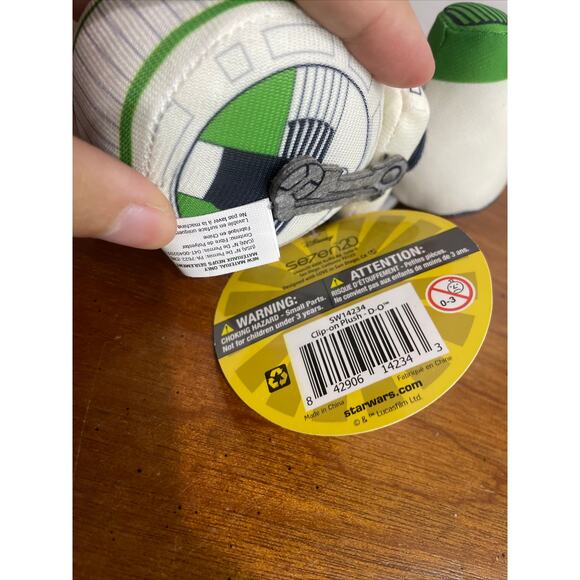 Star Wars Episode 9 The Rise Of Skywalker Plush D-O Backpack Clip Robot Keychain - Picture 3 of 8